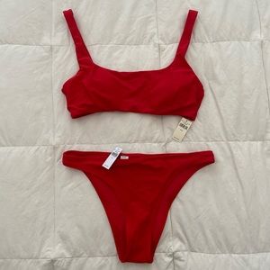 Red aerie bikini